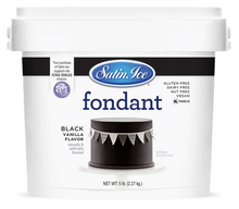 Load image into Gallery viewer, Black Fondant