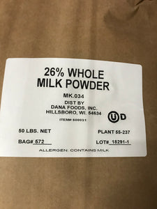 Milk Powder 26% 50#